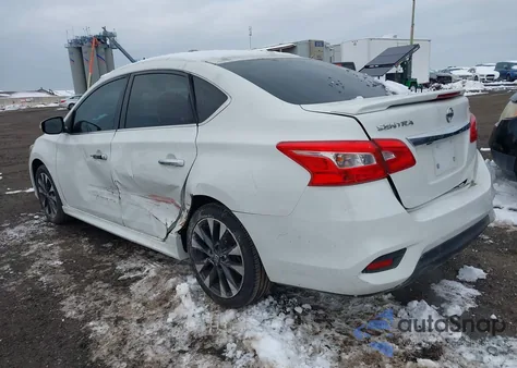 2016 Nissan Sentra Sr from USA, damaged, VIN 3N1AB7AP3GY317812